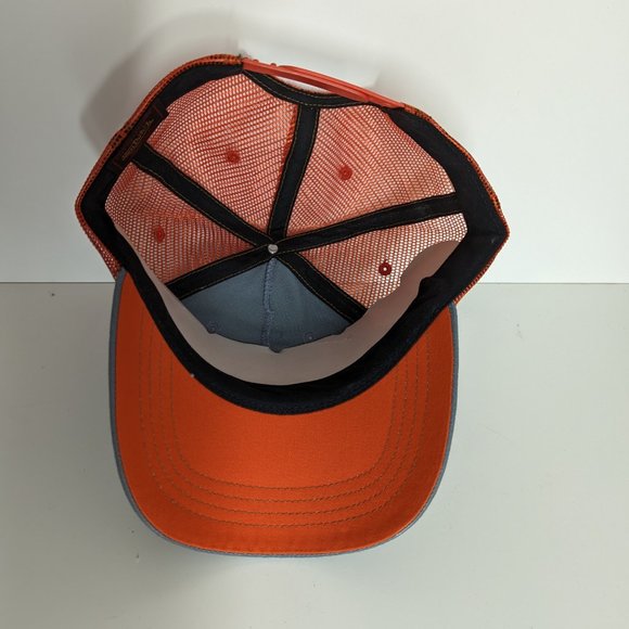 Von Dutch Classic Trucker Hat - NWT - Burnt Orange and Grey - Picture 7 of 12